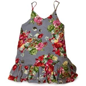 MILLAU Mini Dress Sundress size Medium Floral Woman’s Summer Beach Vacation Date